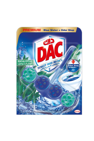 DAC كتلة تنظيف حواف المرحاض برائحة الأوكالبتوس 50 غرام