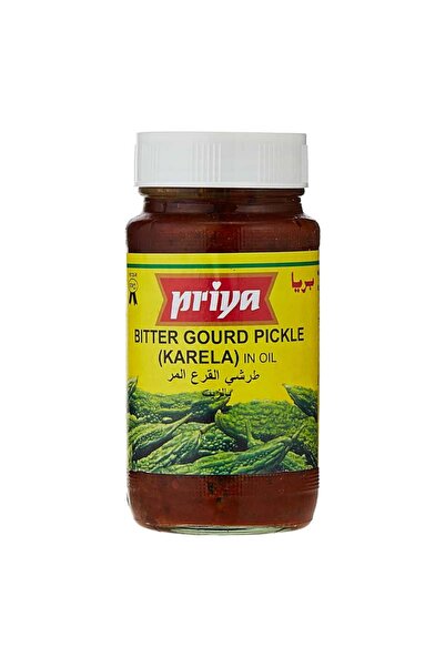 priya BITTERGOURD KARELA PICKLE IN OIL 300GM