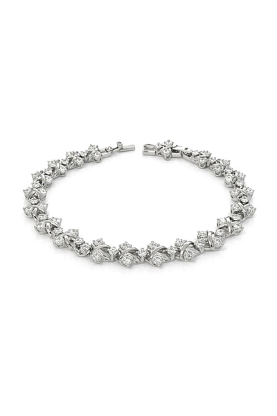 Brezza Lusso Jewelry Sarmaşık Işıltılı Kristal Taşlı Kadın Bileklik