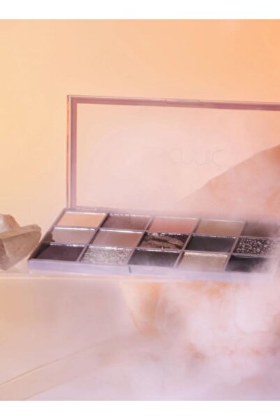 TECHNIC Eyeshadow Palette – Smokey Quartz | Smoky Neutral Shades for Day & Night Looks