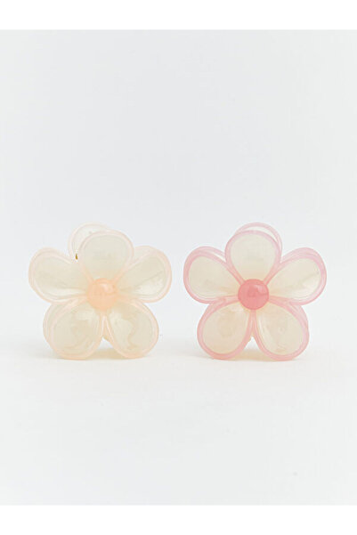 LC Waikiki I Flower Figured Women's Buckle Clips Set of 2 from Freezen Store