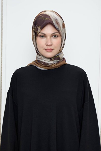 Modakaşmir Paw Pattern Lina Scarf