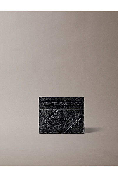 Calvin Klein Erkek Xl Emblem Aop Emboss Billfold Kartlık