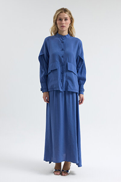 VAVİNOR Σετ μπλούζας και φούστας Terra - Indigo