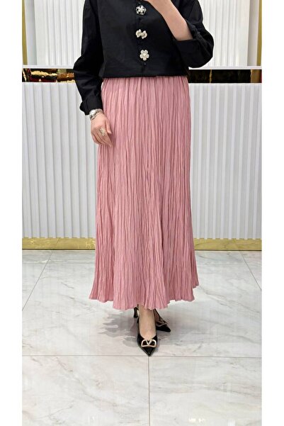 KLAPA Pilise Υφαντό Ελαστική Φούστα