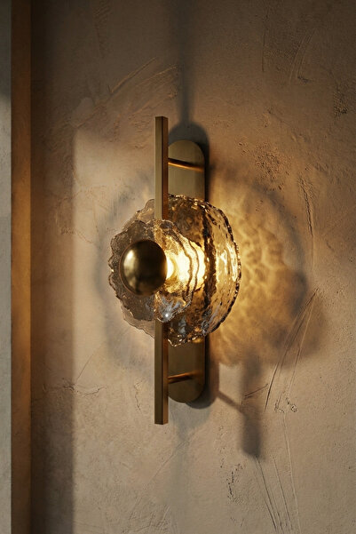 Renkoled Aydınlatma MODERN dekoratif TASARIM camlı LEDLİ aplik , LED duvar ap...