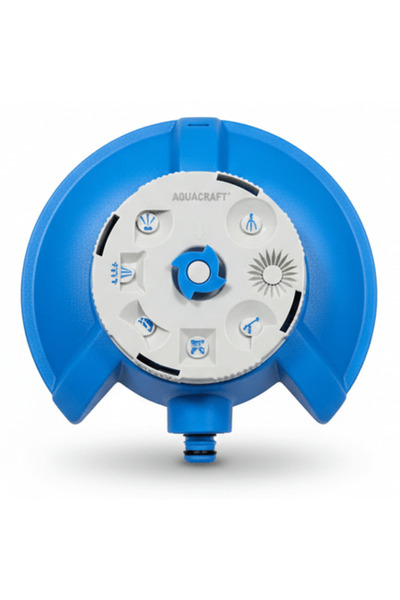AQUACRAFT 8-Pattern Water Spray Sprinkler – Multi-Function Garden Irrigation ...