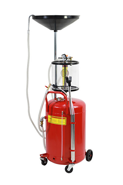 Lawazim Pneumatic High Pressure Grease Pump 80L - Air Operated Mobile Lubrica...