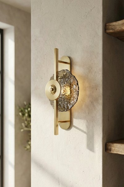Renkoled Aydınlatma Modern Decorative Design Glass Led Sconce, Led Wall Sconce, Sconce, Glass Sconce