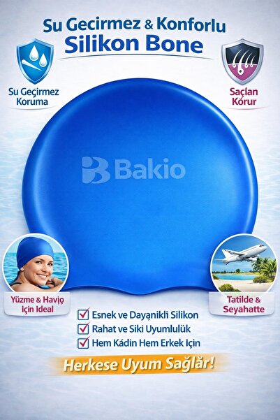 Bakio Водонепроникна та зручна силіконова шапочка 💦 Ваше волосся в безпеці в...