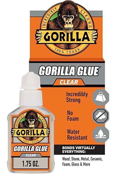 GORILLA High Strength Clear Glue 1.75 oz – Heavy-Duty All-Purpose Adhesive