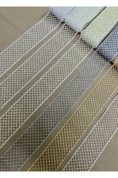 Butik Kolber Güpür Dantel 9 Metre Ekru – Gelinlik, Nişan Masası, Çeyiz ve Dek...