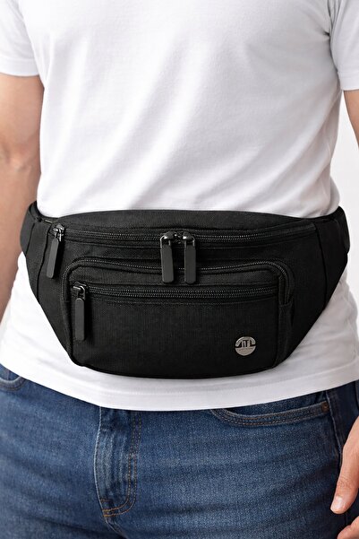 TAKIŞTIR Crna boja muško Pojasna torbica