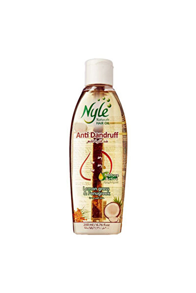Nyle Anti-Dandruff Cooling Lemon Tea Tree Enriched Hair Oil (200ml)