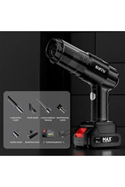 Premium Aspirator auto fără fir 6 în 1 cu baterie