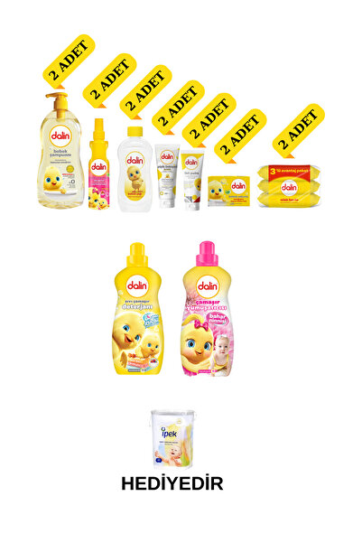 Dalin Bebek Bakım Seti Karma Paket SET21/4