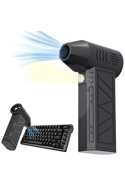 stickerino Suflantă portabilă cu aer comprimat 130.000 RPM cu lumină LED și 4...