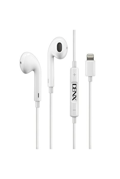 Generic DENX Wired Headphones for iPhones with Lightening Connector Earbuds, ...