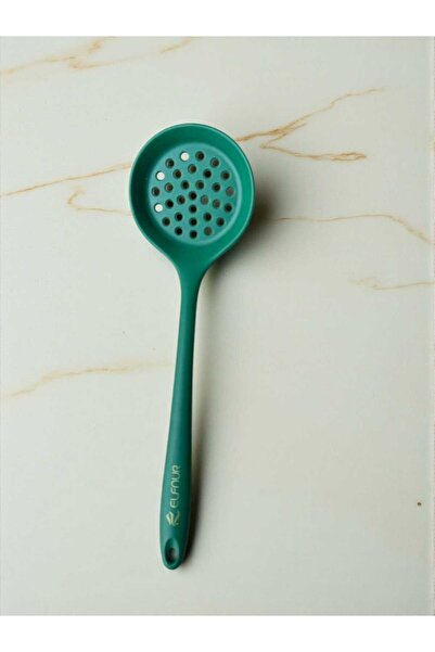 elfnur Hard Tip Heat Resistant Fireproof Non-Stick Silicone Colander 33 cm