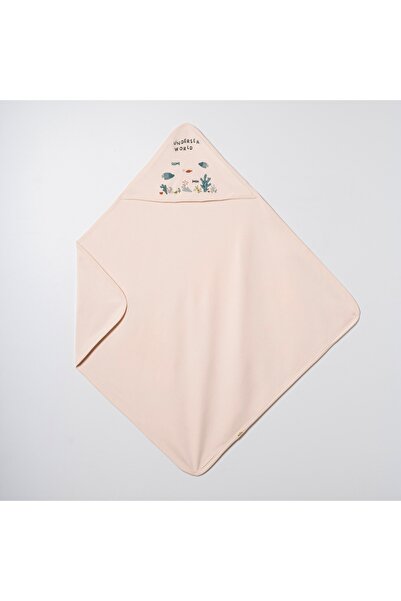 BabyCosy Organic Wear 100% Organic Cotton, 85X100 Cm, Hooded Baby Blanket, Ne...