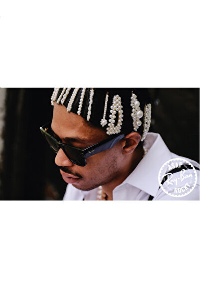 Ray-Ban RB 0840S 6826J5 51 AWGE A$AP ROCKY COLLECTION Unisex Güneş Gözlüğü