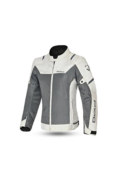 Bela Chaqueta Mesh Pro Women's Motorcycle Coat Size m Ice/Grey