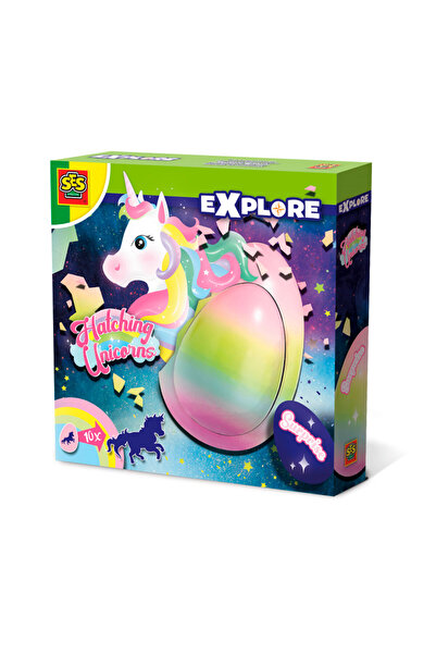 SES Creative Unicorn figurine growing in egg