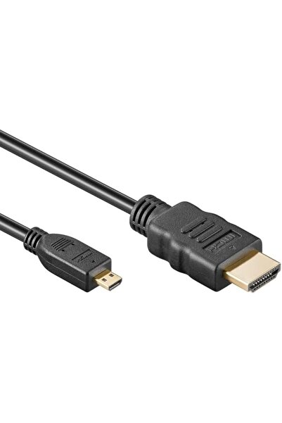 The Bros 1pcs Micro HDMI To HDMI Cable Supports Ethernet 3D 4K HDR and ARC Up...