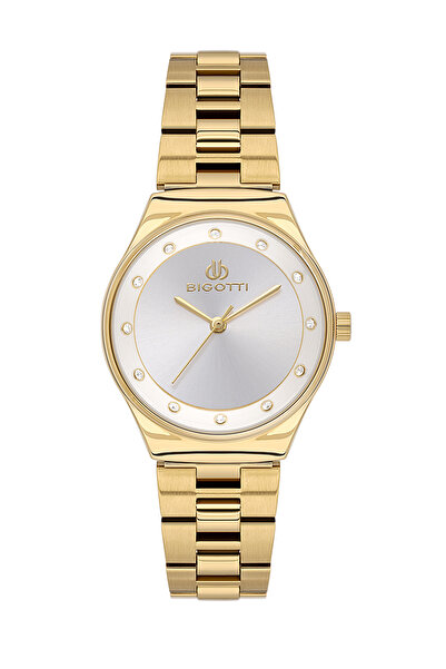 Biggoti Raffinato Gold Stainless Steel Watch for Women BG.1.10665-3