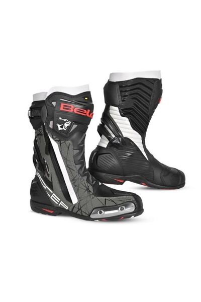 Bela Air Rider Gp-1 Racing Motorcycle Boots Size 45