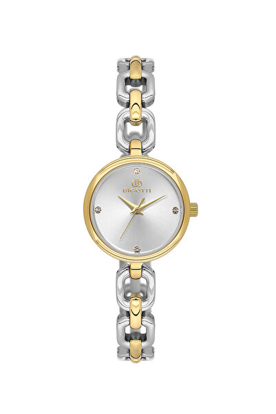 Biggoti Raffinato Silver and Gold Stainless Steel Watch for Women BG.1.10654-1