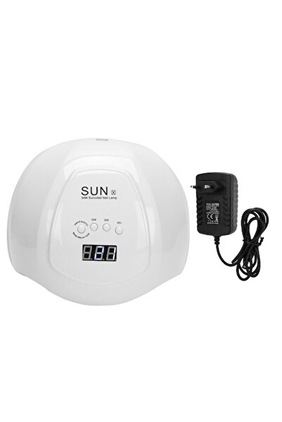 SUN Lampă UV pentru uscător de unghii Sun, 54W, LED pentru mâini și picioare