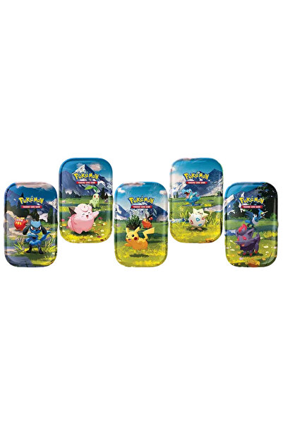 Pokémon لعبة بطاقات التداول: ميجا إيفولوشن - علبة صغيرة للأبطال الصاعدين