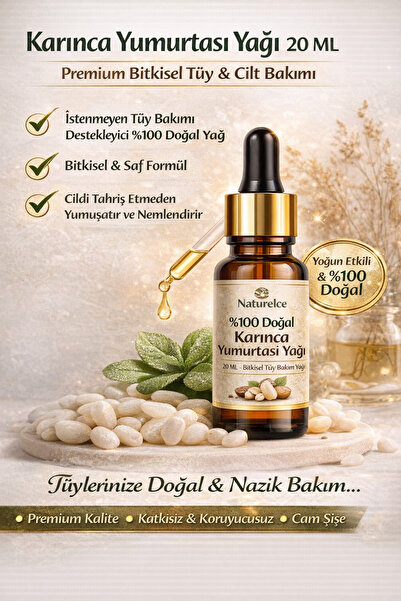 Biorganix l %100 Doğal Karınca Yumurtası Yağı Biorganix Life 20 ML – İstenmey...