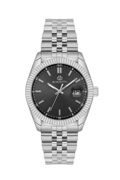 Bigotti Quotidiano Silver Stainless Steel Watch for Men BG.1.10676-2