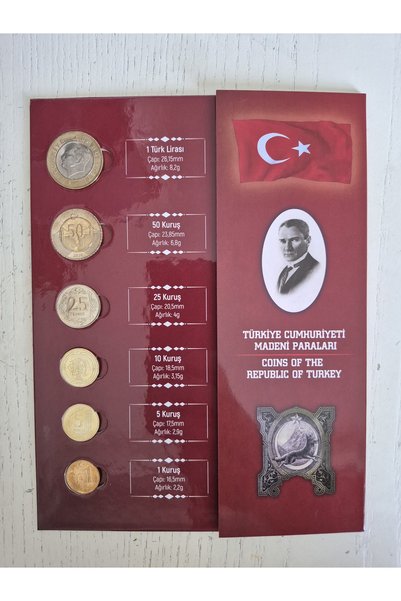 Edi Antik Kartonunda Yerli Madeni Koleksiyonluk 2020 Seti. Resimdeki ürünler ...
