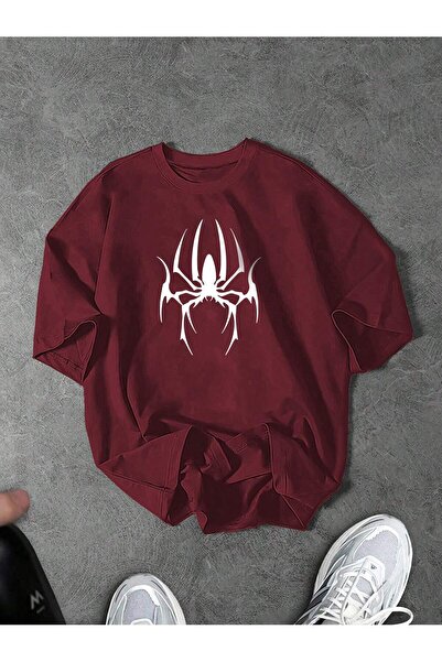 PENTHİLUS Unisex “spider ” baskılı T-Shirt – Modern Stili