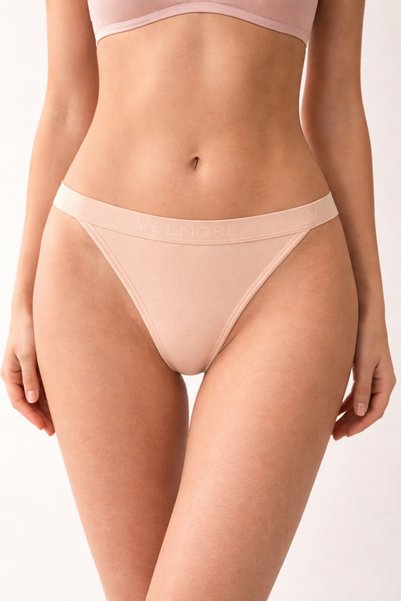 VELMORE Women's 3-Piece Cotton Regular Waist Slip Panties