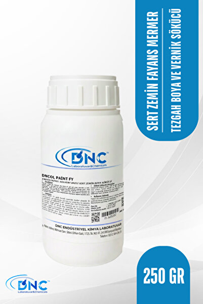 DNC Boya Sökücü Tezgah Fayans Mermer Granit Yüzey- Dncol Paint FY 250 gr