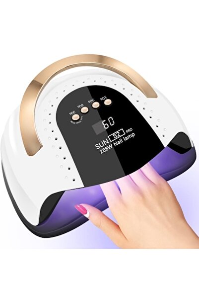 ZoePRO COOL Lampă UV LED pentru unghii cu afișaj, 57 LED-uri UV, uscare 10-99...