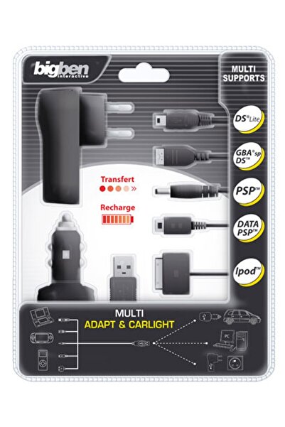Bigben Charger for PlayStation PSP, iPod, DS Lite, DS, Gameboy