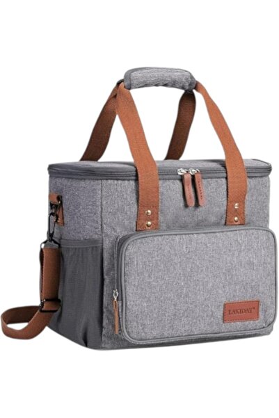 WDA LAKIDAY Insulated Lunch Bag, Large Capacity Cooler Tote with Shoulder Str...