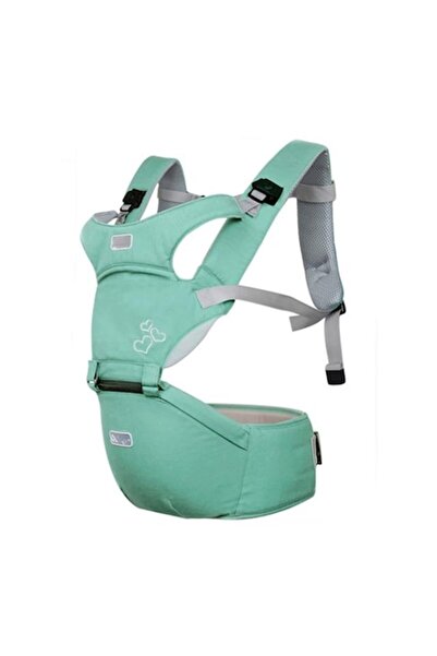 Aiebao Marsupiu ergonomic pentru bebeluși cu scaun, verde