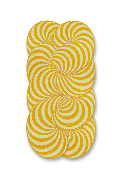 Rugs Modern Halı MOSSO Yeşil Tema Çiçek ve Çita Figür Desenli Dokuma Taban Mo...