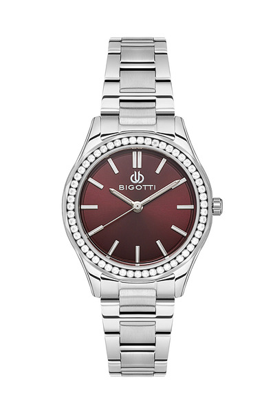 Bigotti Raffinato Silver Stainless Steel Watch for Women BG.1.10550-1