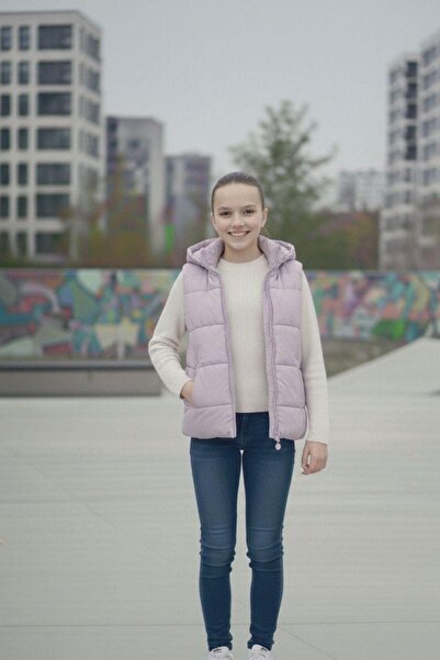 Pina Kids Girl's Hooded Puffer Vest