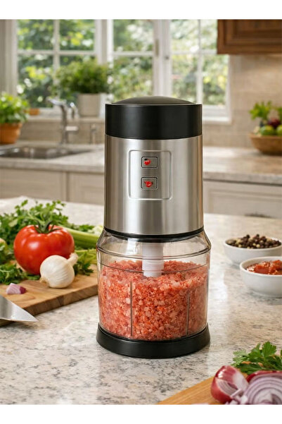 TOSCANA U 400W Multi-Purpose Electric Food Chopper with Sharp Stainless Steel...