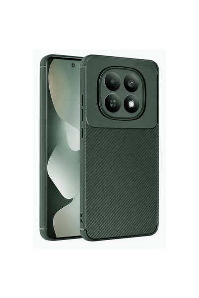 SilverCars Redmi Note 15 Pro 4g Auto Focus Carbon Cover – Dark Blue, Slim & D...