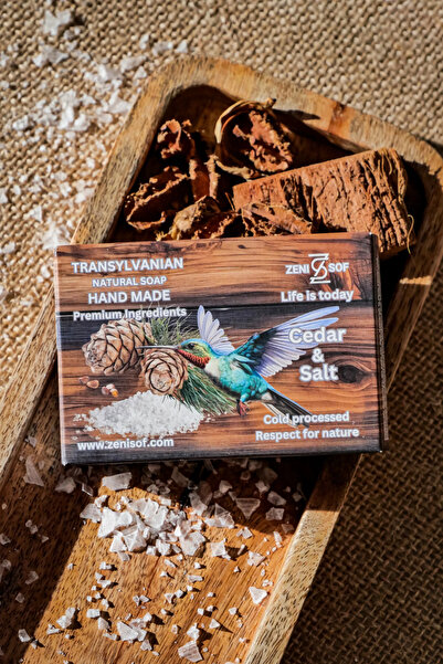 ZENISOF Cedar and Salt Soap
