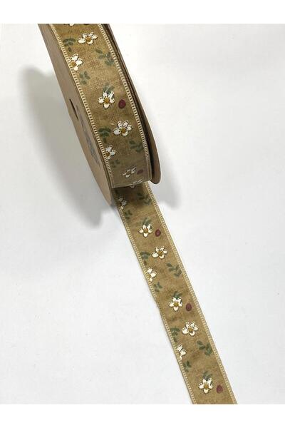 karantuhafiye Printed Ribbon / 25 mm / 10 Meters / Mk4914